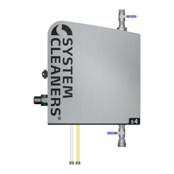 System Cleaners S4 Manual