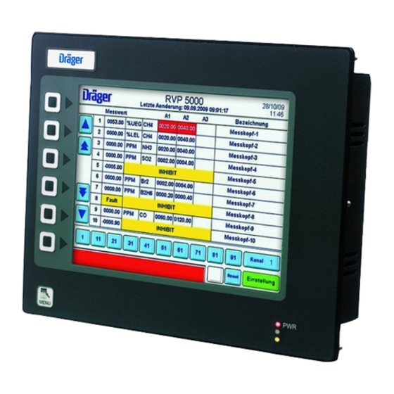 Dräger RVP 5000 Technical Handbook