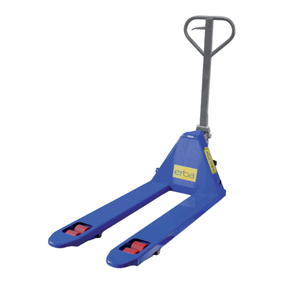 ERBA 17001 Nstruction Manual