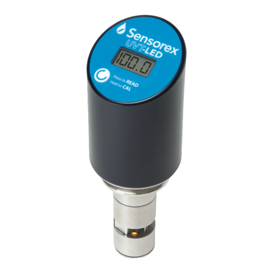 Sensorex UVT-LED-PW Quick Start Manual