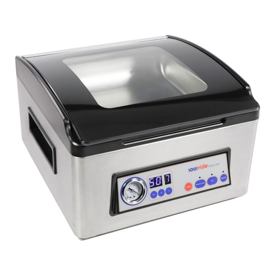 SousVideTools IV300 Chamber Vacuum Sealer Manuals