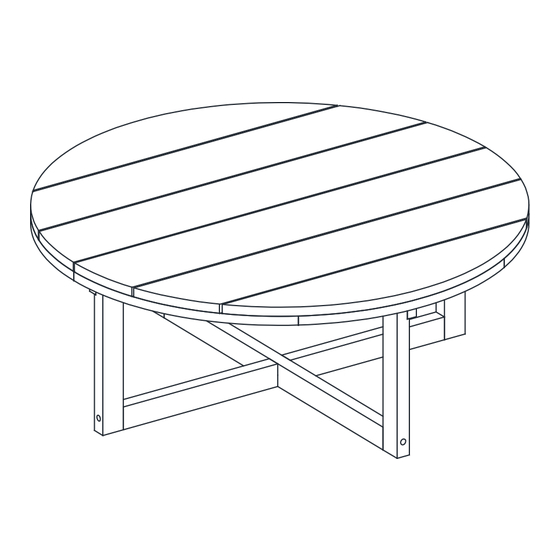 Safavieh Outdoor Leo PAT-732 Quick Assembly Instructions