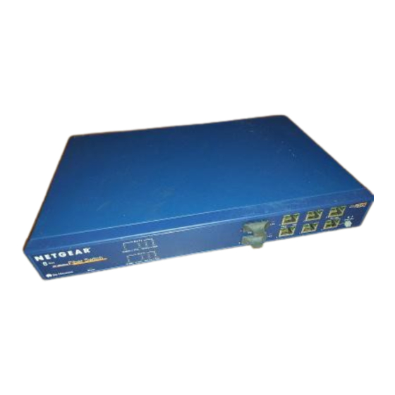 NETGEAR FS566 - Switch Installation Manual