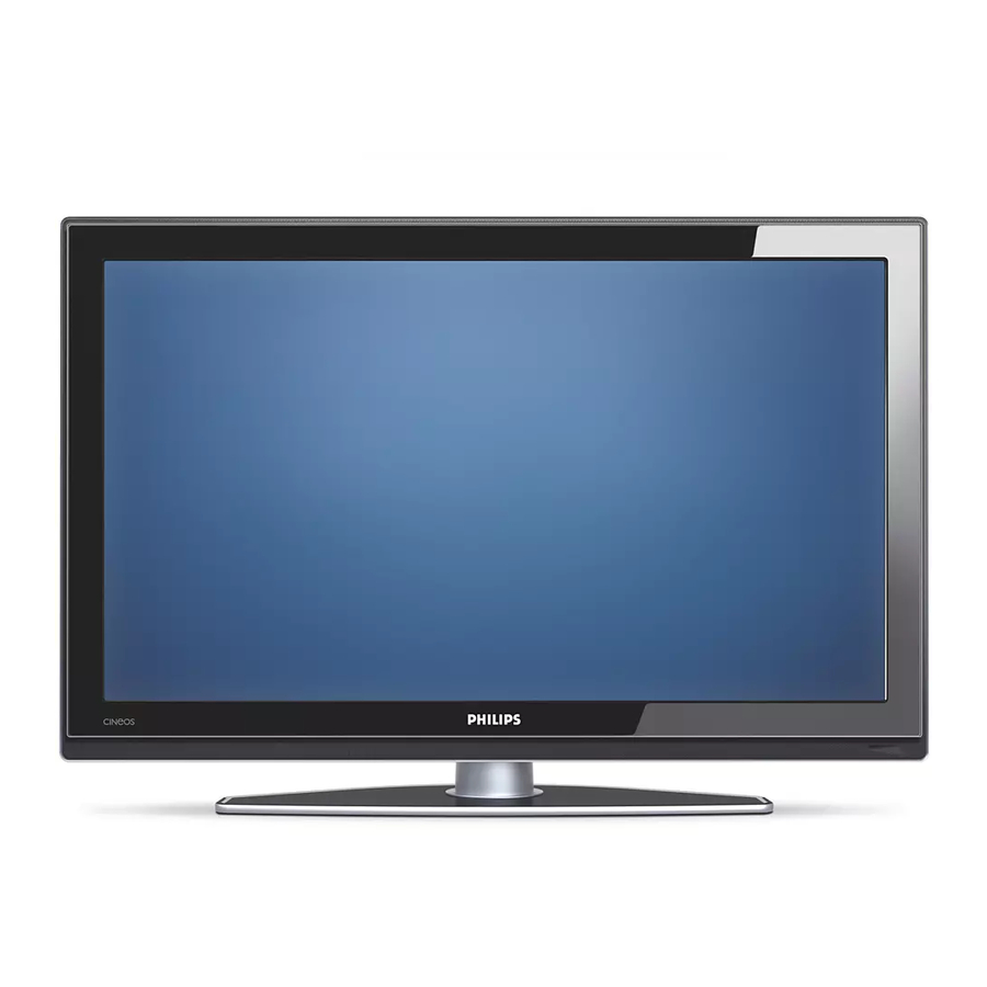 Philips Cineos 47PFL9532 Specification Sheet