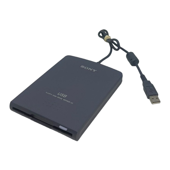 Sony MPF82E User&#146;s Guide User Manual