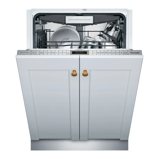 Thermador DWHD760C Series Use And Care Manual