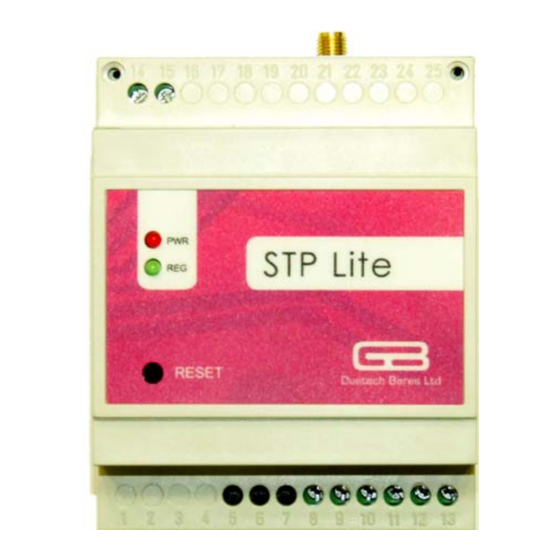 Duetech Beres STP Lite Manuals