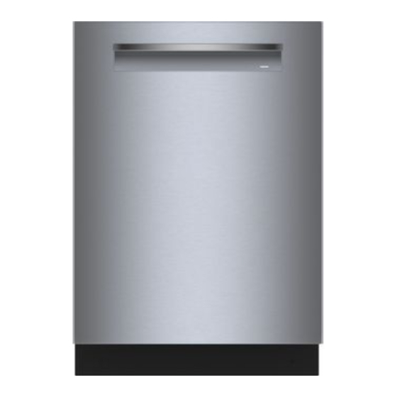 Bosch SHP78CM5N Use And Care Manual