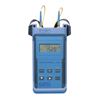 EXFO FVA-60B User Manual