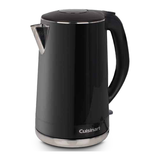 Cuisinart CJK-15C Series Instruction Booklet