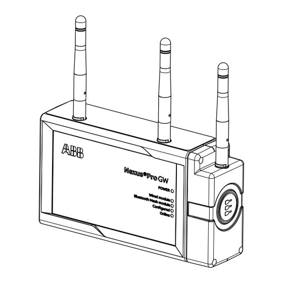 ABB Nexus Pro Manual