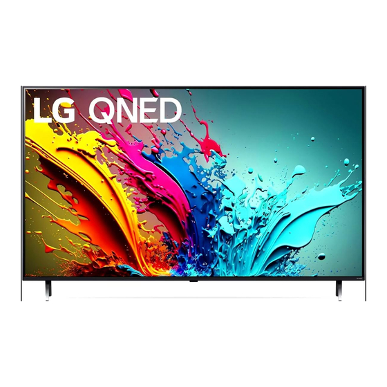 LG 55QNED85TYA Owner's Manual