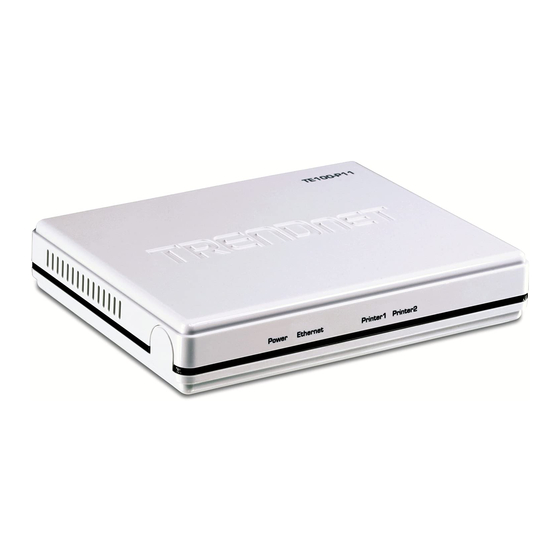 TRENDnet TE100-P11 User Manual