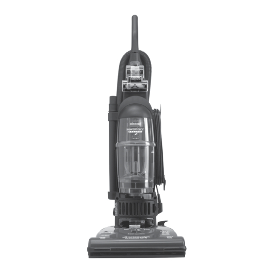 Bissell PowerForce&#174; Turbo Vacuum User Manual