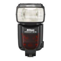 Nikon 4807 - SB 900 Speedlight User Manual
