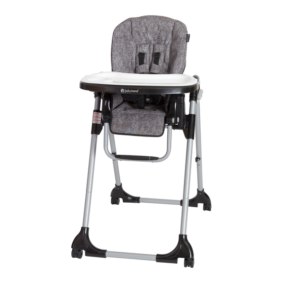 Baby Trend HC38A Instruction Manual