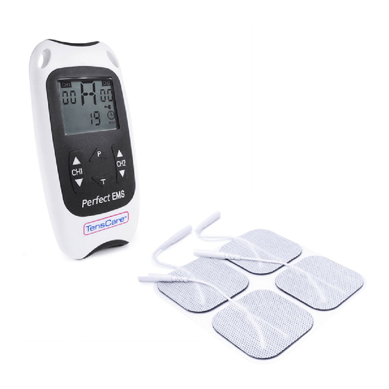 TensCare Perfect EMS Instructions For Use Manual