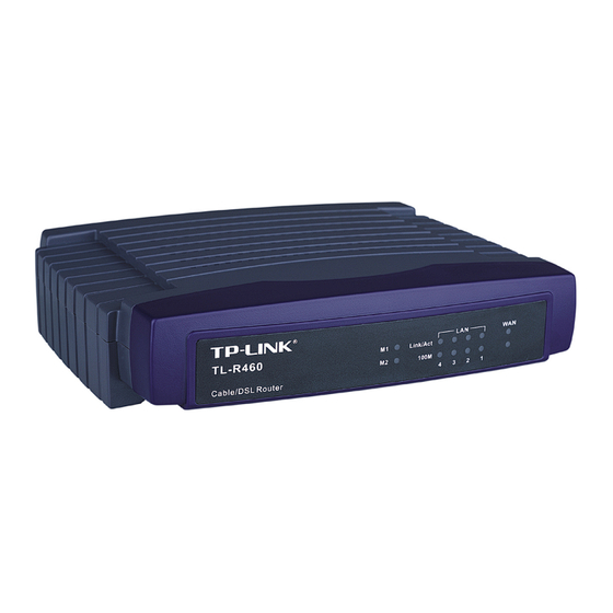 TP-Link  TL-R460 User Manual
