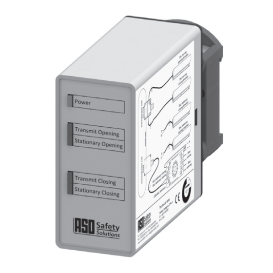 ASO Safety Solutions ELMON Inductive 71-242 Operating Manual