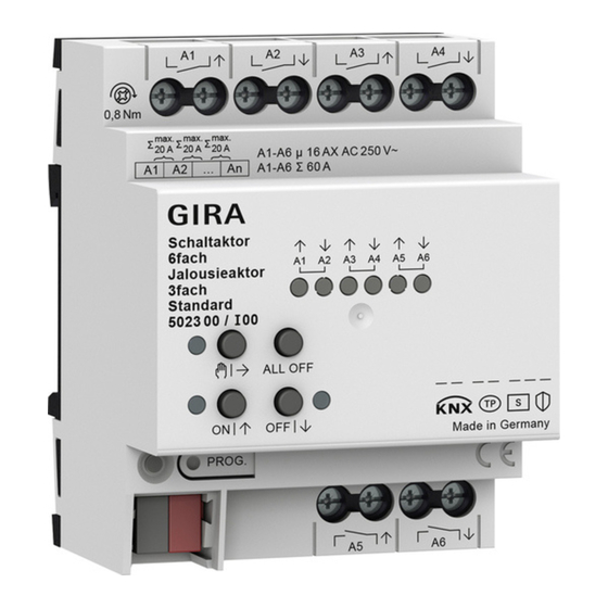 Gira 5023 00 Manual