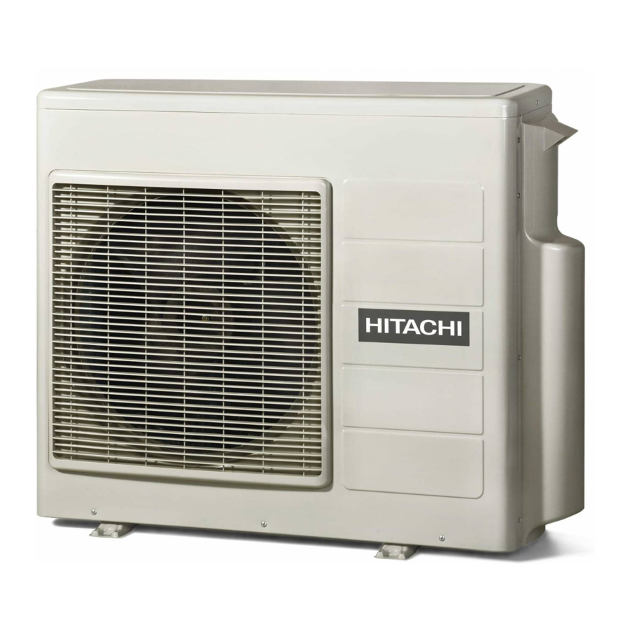 Hitachi MULTIZONE RAM-110NP5E Technical Catalogue