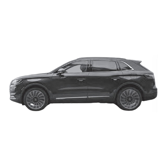 Lincoln NAUTILUS 2021 Midsize luxury SUV Manuals