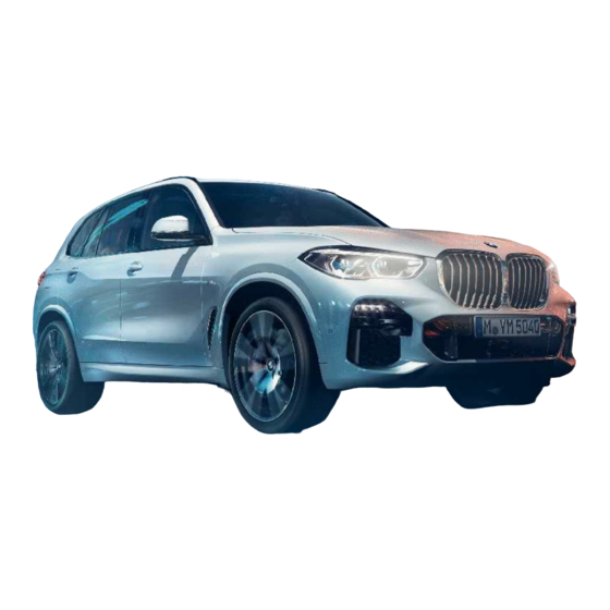 BMW X5 Owner's Manual
