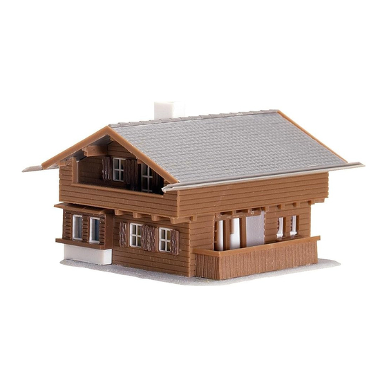 Faller ENZIAN HOUSE Quick Start Manual