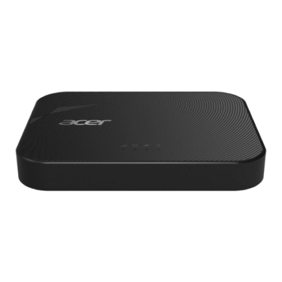 Acer Connect M5 User Manual