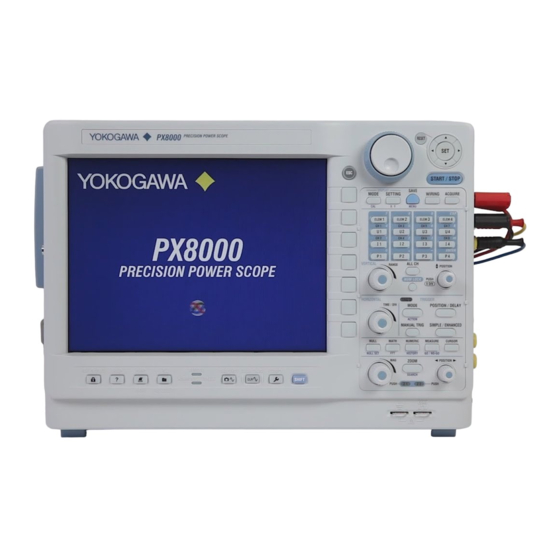 YOKOGAWA PX8000 User Manual