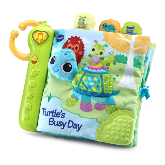 VTech Baby Turtle's Busy Day Soft Book Parents' Manual