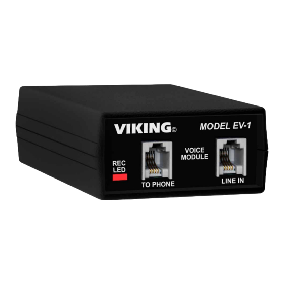 Viking EV-1 Product Manual