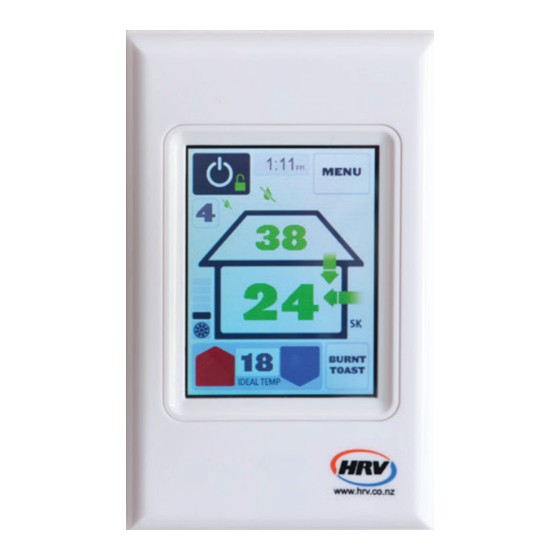 HRV CLASSIC Instruction Manual