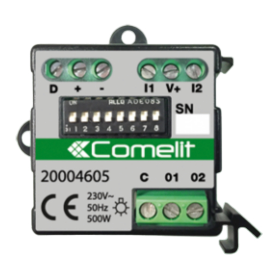 Comelit 20004605 Technical Manual