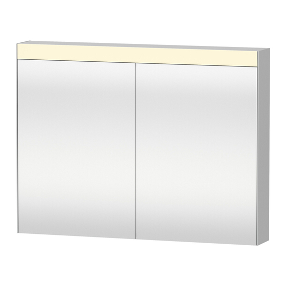 DURAVIT LM7832000000 Mounting Instructions