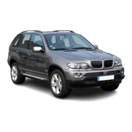BMW X5 Quick Manual