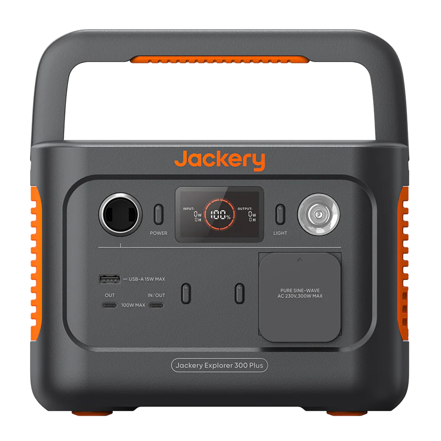 Jackery Explorer 300 Plus JE-300B Portable Power Station Manual