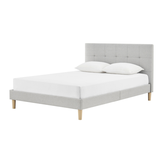 Bensons for Beds HATTIE STK799801 Assembly Instructions Manual