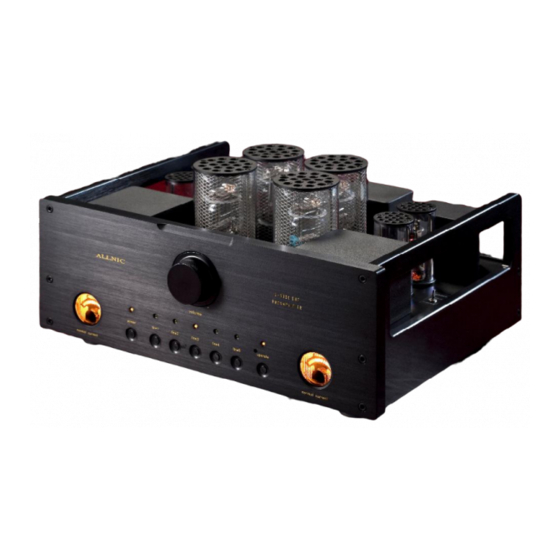 ALLNIC AUDIO L-5000 DHT Owner's Manual