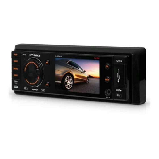 Hyundai H-CMD4030 Instruction Manual