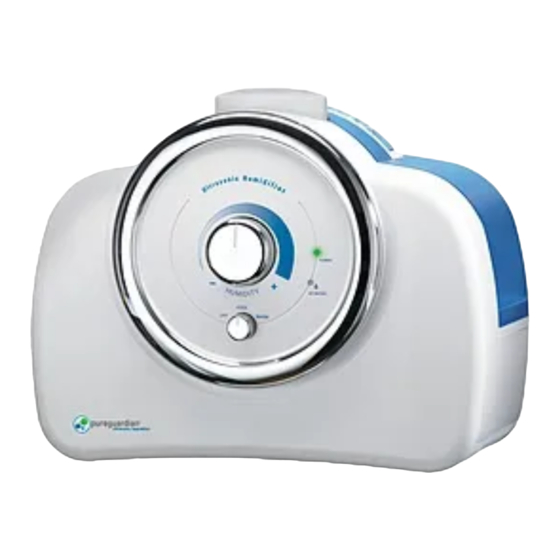 pureguardian H2000 Use & Care Instructions Manual