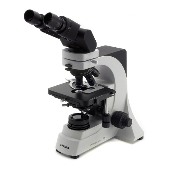 Optika B-500 Operation Manual