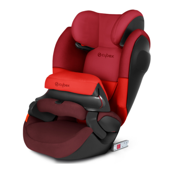 Cybex Silver PALLAS M-FIX User Manual