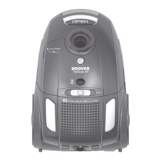 Hoover Telios Plus Instruction Manual