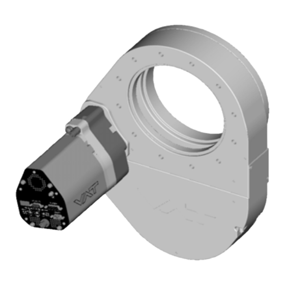 VAT 650 Series Installation, Operating,  & Maintenance Instructions