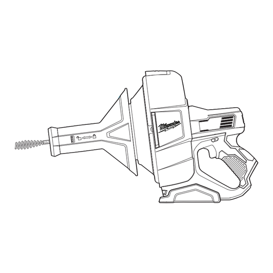 Milwaukee M12 DRAIN SNAKE Operator's Manual