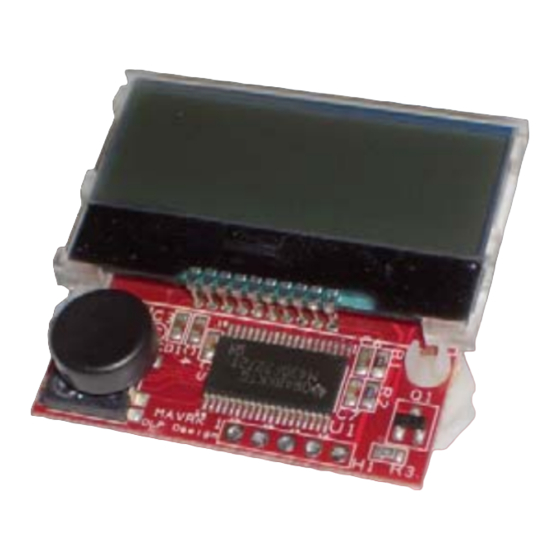 DLP Design DLP-MAVLCD1 Manual