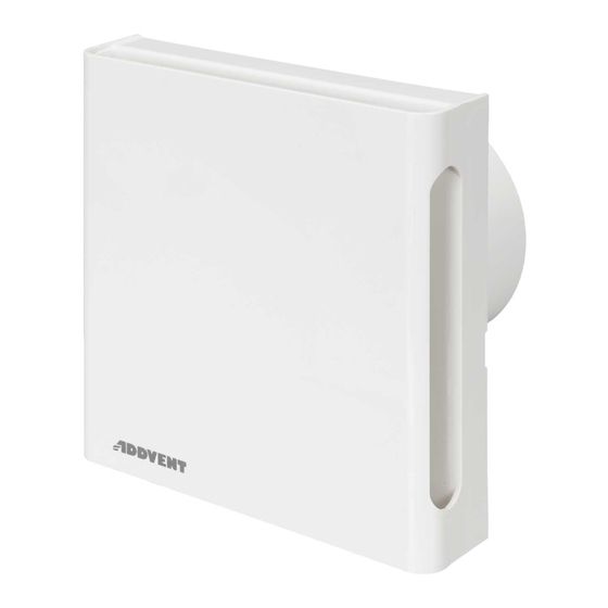 Addvent AVX100EZS Installation And Wiring Instructions