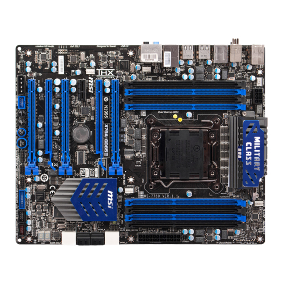 MSI X79A-GD65 (8D) Series Manual