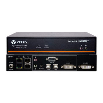 Vertiv Avocent HMX 3080T User Manual